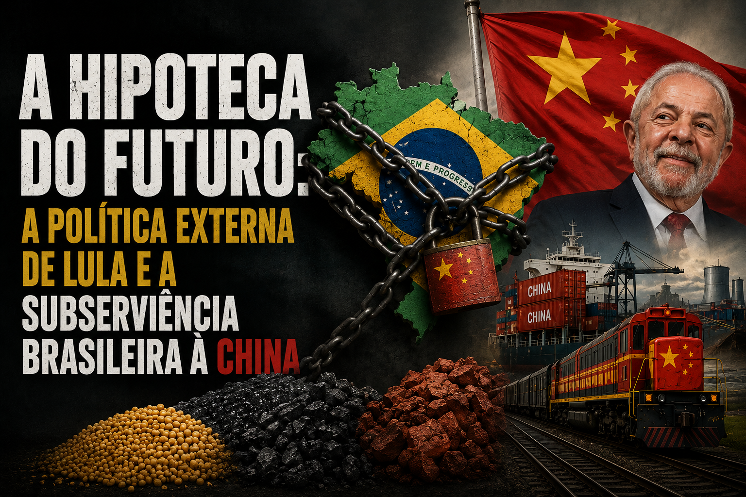 OPINIÃO: A Política Externa de Lula e a Subserviência Brasileira à China