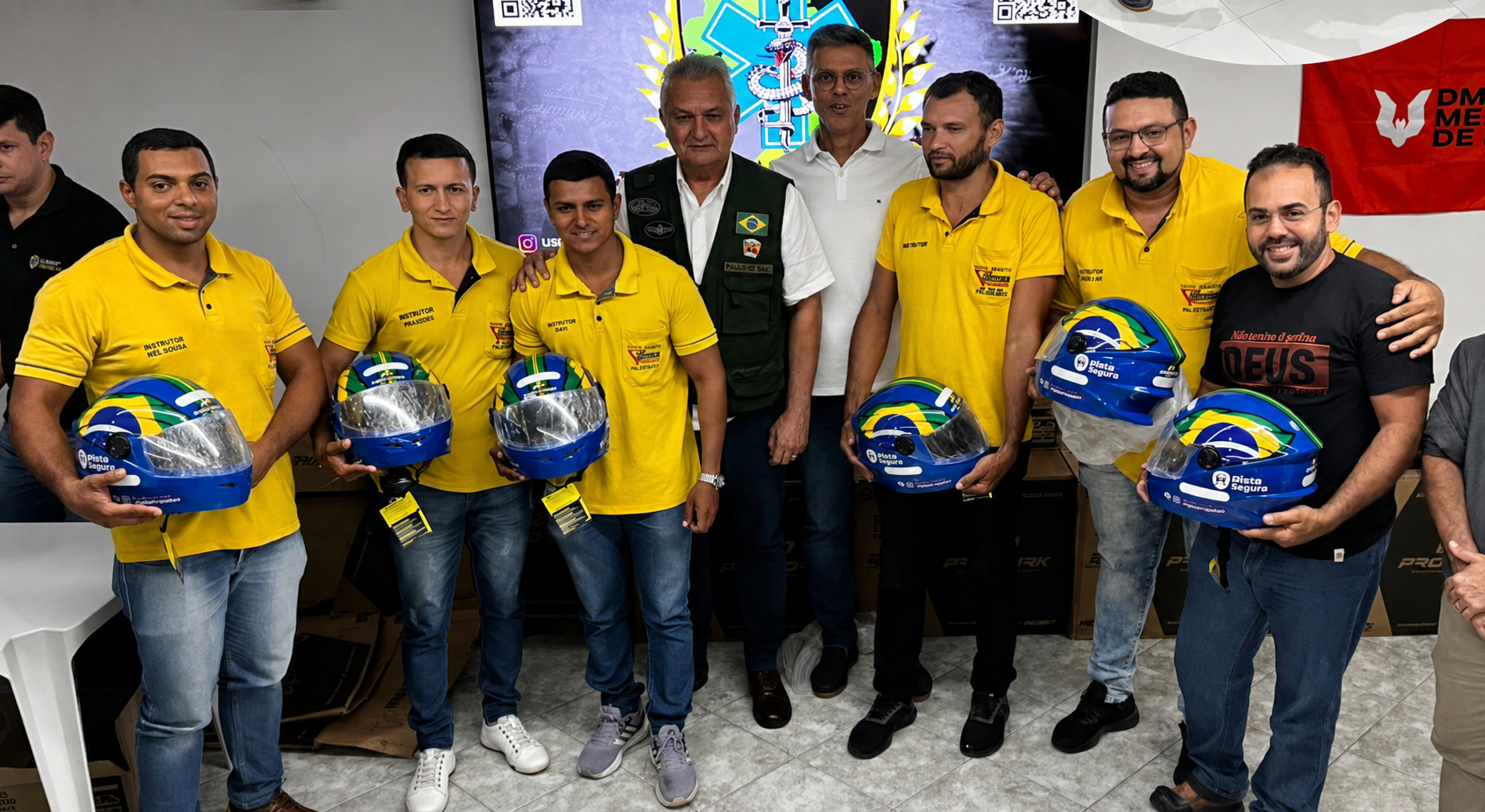 Com apoio do General Girão, projeto Pilote Seguro protege motociclistas e ajuda a salvar vidas no RN