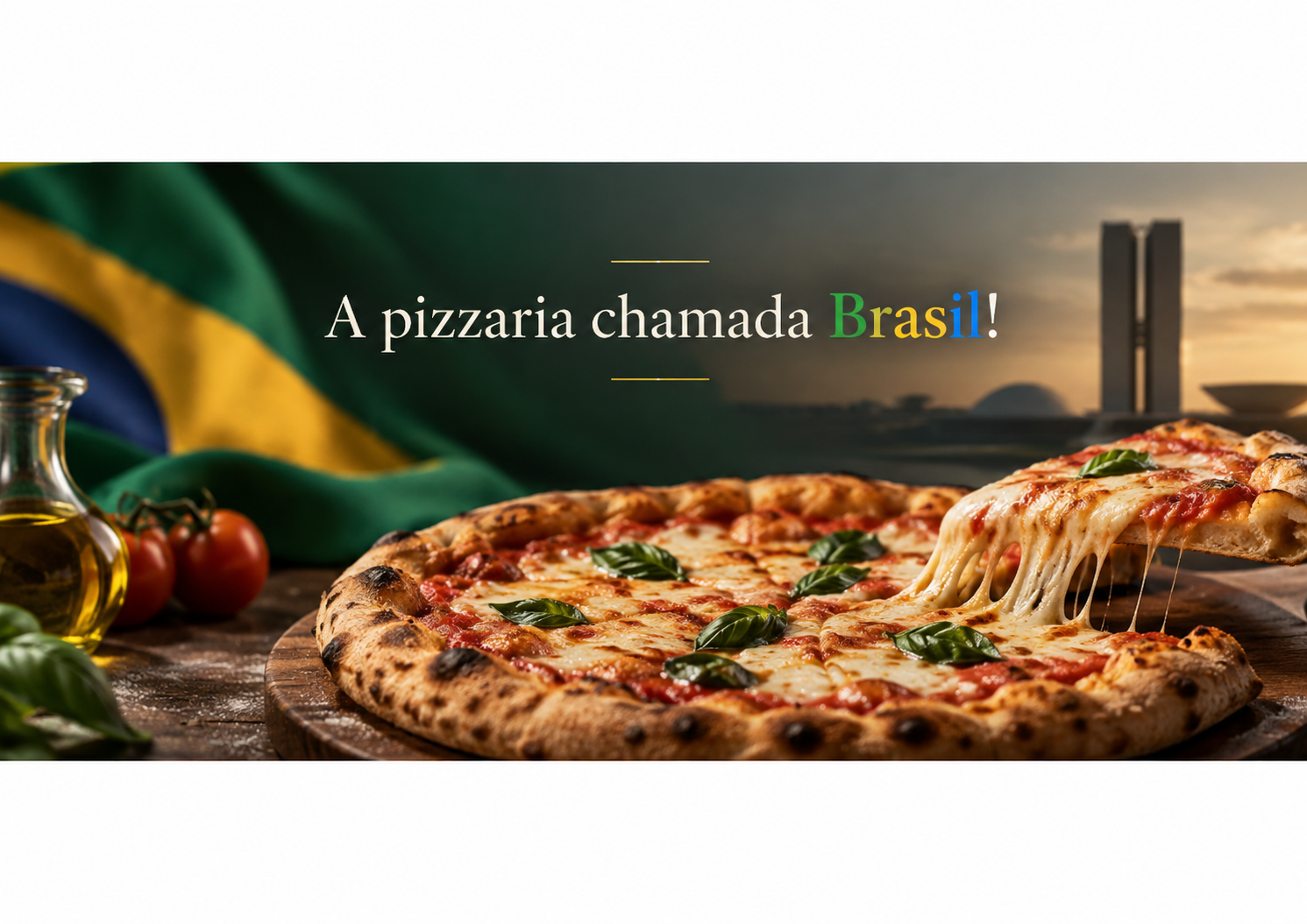 OPINIÃO: A pizzaria chamada Brasil!
